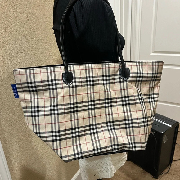 Burberry Blue Label Zippered Tote - Picture 14 of 15